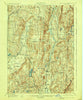 Clove New York Historical topographic map, 1:62500 scale, 15 X 15 Minute, Year 1901
