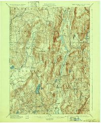 Clove New York Historical topographic map, 1:62500 scale, 15 X 15 Minute, Year 1901