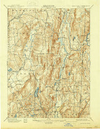 Clove New York Historical topographic map, 1:62500 scale, 15 X 15 Minute, Year 1901