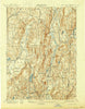 Clove New York Historical topographic map, 1:62500 scale, 15 X 15 Minute, Year 1901