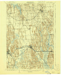 Clyde New York Historical topographic map, 1:62500 scale, 15 X 15 Minute, Year 1902