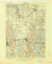 Clyde New York Historical topographic map, 1:62500 scale, 15 X 15 Minute, Year 1902