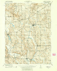 Clymer New York Historical topographic map, 1:62500 scale, 15 X 15 Minute, Year 1939