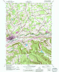 Cobleskill New York Historical topographic map, 1:24000 scale, 7.5 X 7.5 Minute, Year 1943