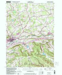 Cobleskill New York Historical topographic map, 1:24000 scale, 7.5 X 7.5 Minute, Year 1996