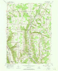Colden New York Historical topographic map, 1:24000 scale, 7.5 X 7.5 Minute, Year 1955