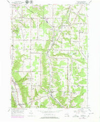 Colden New York Historical topographic map, 1:24000 scale, 7.5 X 7.5 Minute, Year 1955