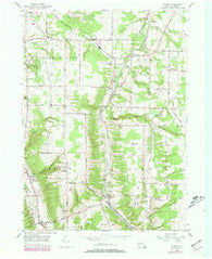 Colden New York Historical topographic map, 1:24000 scale, 7.5 X 7.5 Minute, Year 1955
