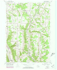 Colden New York Historical topographic map, 1:24000 scale, 7.5 X 7.5 Minute, Year 1955