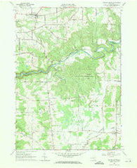 Collins Center New York Historical topographic map, 1:24000 scale, 7.5 X 7.5 Minute, Year 1963