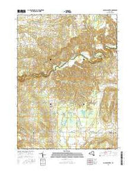 Collins Center New York Current topographic map, 1:24000 scale, 7.5 X 7.5 Minute, Year 2016