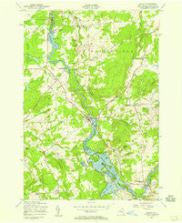 Colton New York Historical topographic map, 1:24000 scale, 7.5 X 7.5 Minute, Year 1943