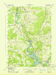 Colton New York Historical topographic map, 1:31680 scale, 7.5 X 7.5 Minute, Year 1943