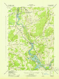 Colton New York Historical topographic map, 1:31680 scale, 7.5 X 7.5 Minute, Year 1943