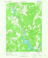 Colton New York Historical topographic map, 1:24000 scale, 7.5 X 7.5 Minute, Year 1964