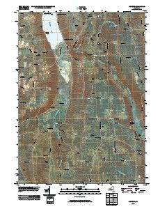 Conesus New York Historical topographic map, 1:24000 scale, 7.5 X 7.5 Minute, Year 2010
