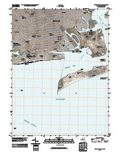 Coney Island New York Historical topographic map, 1:24000 scale, 7.5 X 7.5 Minute, Year 2010