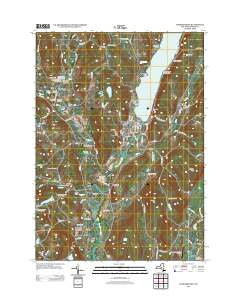 Cooperstown New York Historical topographic map, 1:24000 scale, 7.5 X 7.5 Minute, Year 2013