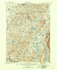 Copake New York Historical topographic map, 1:62500 scale, 15 X 15 Minute, Year 1902