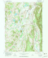 Copake New York Historical topographic map, 1:24000 scale, 7.5 X 7.5 Minute, Year 1953