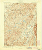 Copake New York Historical topographic map, 1:62500 scale, 15 X 15 Minute, Year 1904