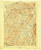 Copake New York Historical topographic map, 1:62500 scale, 15 X 15 Minute, Year 1904