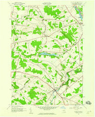 Copenhagen New York Historical topographic map, 1:24000 scale, 7.5 X 7.5 Minute, Year 1942