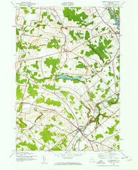 Copenhagen New York Historical topographic map, 1:24000 scale, 7.5 X 7.5 Minute, Year 1942