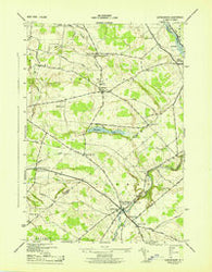 Copenhagen New York Historical topographic map, 1:31680 scale, 7.5 X 7.5 Minute, Year 1943
