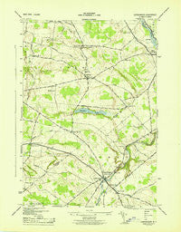 Copenhagen New York Historical topographic map, 1:31680 scale, 7.5 X 7.5 Minute, Year 1943