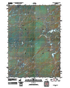 Copper Lake New York Historical topographic map, 1:24000 scale, 7.5 X 7.5 Minute, Year 2010