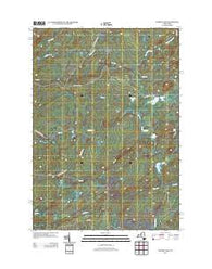 Copper Lake New York Historical topographic map, 1:24000 scale, 7.5 X 7.5 Minute, Year 2013