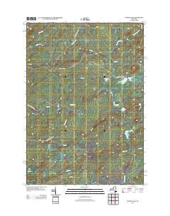 Copper Lake New York Historical topographic map, 1:24000 scale, 7.5 X 7.5 Minute, Year 2013