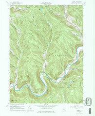 Corbett New York Historical topographic map, 1:24000 scale, 7.5 X 7.5 Minute, Year 1965