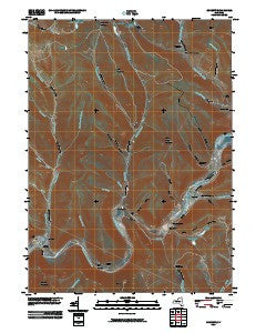 Corbett New York Historical topographic map, 1:24000 scale, 7.5 X 7.5 Minute, Year 2010