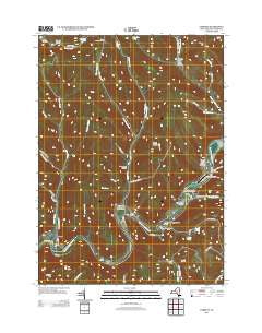Corbett New York Historical topographic map, 1:24000 scale, 7.5 X 7.5 Minute, Year 2013
