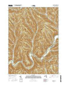 Corbett New York Current topographic map, 1:24000 scale, 7.5 X 7.5 Minute, Year 2016