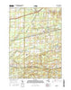 Corfu New York Current topographic map, 1:24000 scale, 7.5 X 7.5 Minute, Year 2016