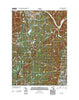 Corinth New York Historical topographic map, 1:24000 scale, 7.5 X 7.5 Minute, Year 2013