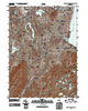 Cornwall-on-Hudson New York Historical topographic map, 1:24000 scale, 7.5 X 7.5 Minute, Year 2010