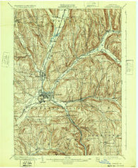 Cortland New York Historical topographic map, 1:62500 scale, 15 X 15 Minute, Year 1903