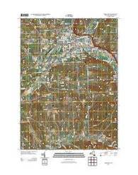 Cortland New York Historical topographic map, 1:24000 scale, 7.5 X 7.5 Minute, Year 2013