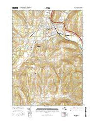 Cortland New York Current topographic map, 1:24000 scale, 7.5 X 7.5 Minute, Year 2016