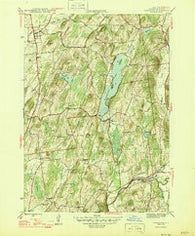 Cossayuna New York Historical topographic map, 1:31680 scale, 7.5 X 7.5 Minute, Year 1946