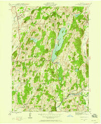 Cossayuna New York Historical topographic map, 1:24000 scale, 7.5 X 7.5 Minute, Year 1944