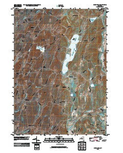 Cossayuna New York Historical topographic map, 1:24000 scale, 7.5 X 7.5 Minute, Year 2010