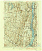 Coxsackie New York Historical topographic map, 1:62500 scale, 15 X 15 Minute, Year 1929