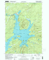 Cranberry Lake New York Historical topographic map, 1:24000 scale, 7.5 X 7.5 Minute, Year 1999