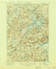 Cranberry Lake New York Historical topographic map, 1:62500 scale, 15 X 15 Minute, Year 1921