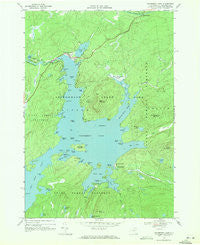 Cranberry Lake New York Historical topographic map, 1:24000 scale, 7.5 X 7.5 Minute, Year 1968